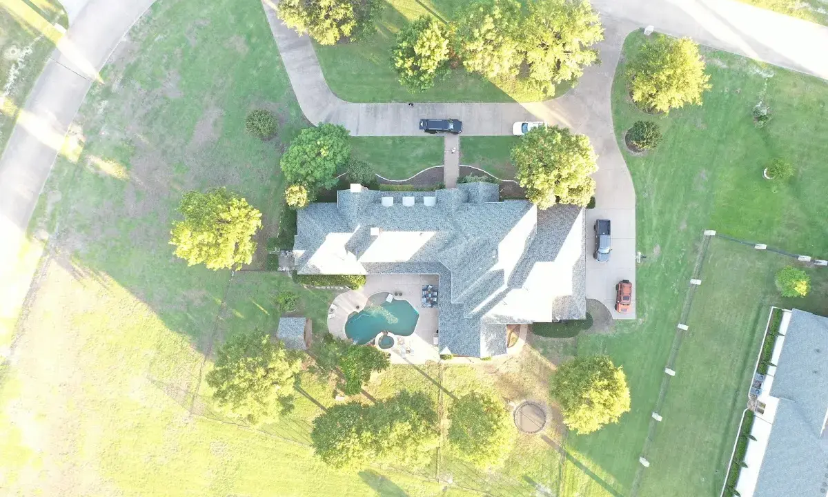 New shingle roof installation on a home in Bloomington